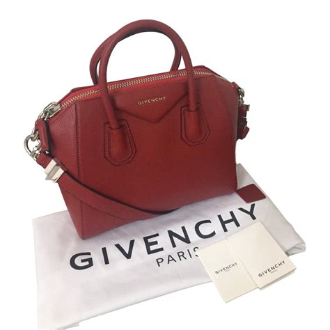 givenchy antigona red|givenchy antigona small sale.